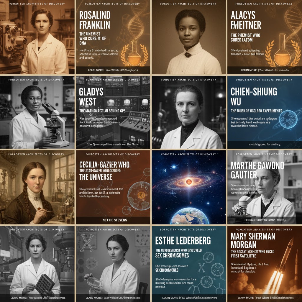 Forgotten Architects: The Systematic Erasure of Women in Science: The Matilda&nbsp;Effect