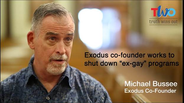 Micharl Bussee, Exodus International Co-Founder who is now Gay.