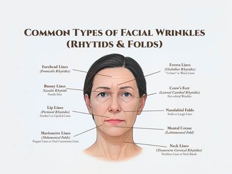 Common Types of Facial Wrinkles